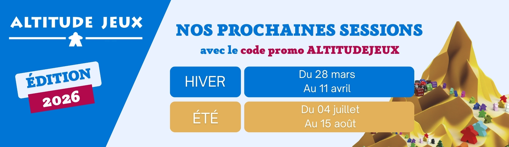 Séjour ludique à la montagne