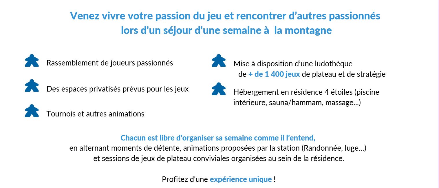 sejour ludiques à la montagne